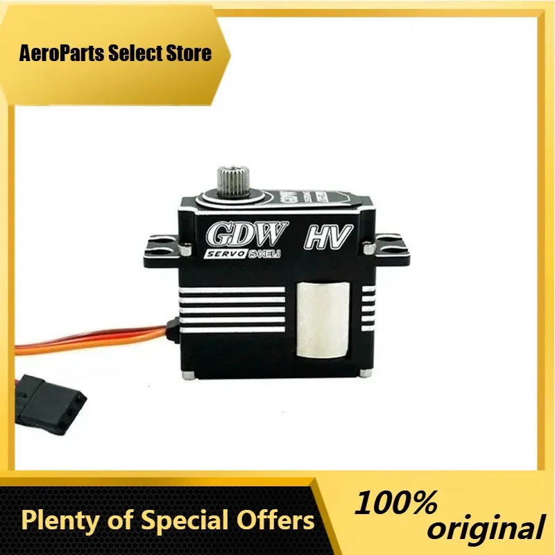 AParts 1pcs New GDW DS595MG 5.5KG Metal Rigid Tooth Helical Disc Steering Gear X3 ATto 470L KST215