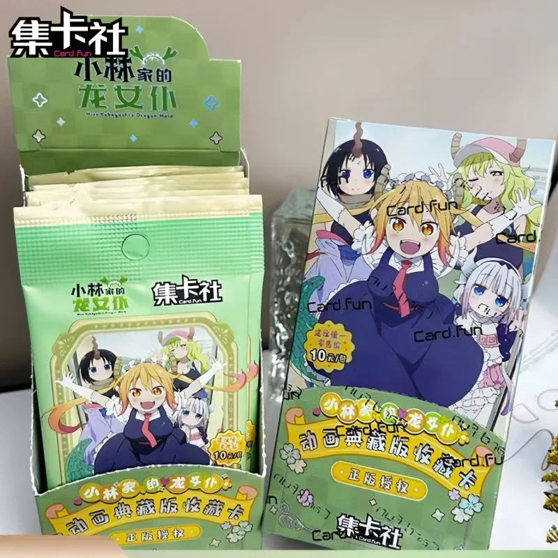 

Card.Fun Anime Collection Cards Official Licensed Miss Kobayashis Dragon Maid Deluxe Dragon Themed Collectibles For Collectors
