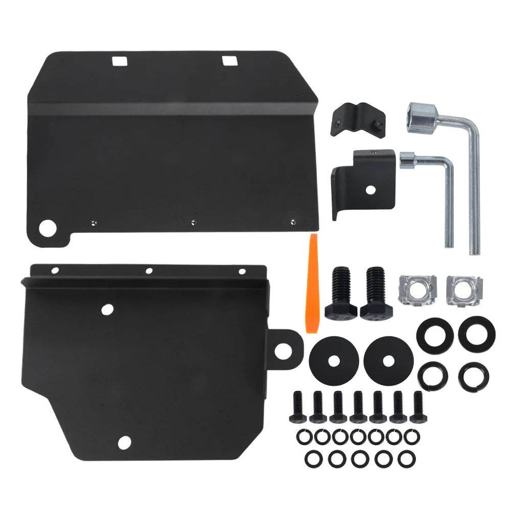 Suitable for Ford 22-25 left rear wheel under splash guard, aluminum alloy anti-rust and anti-mud board