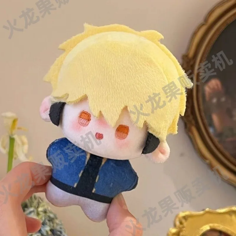 

Anime Game Link Click Felix 10CM Attribute Plush Dress Up Cotton Doll Cosplay Clothes Pendant Keychain Plushie Toys for Kids