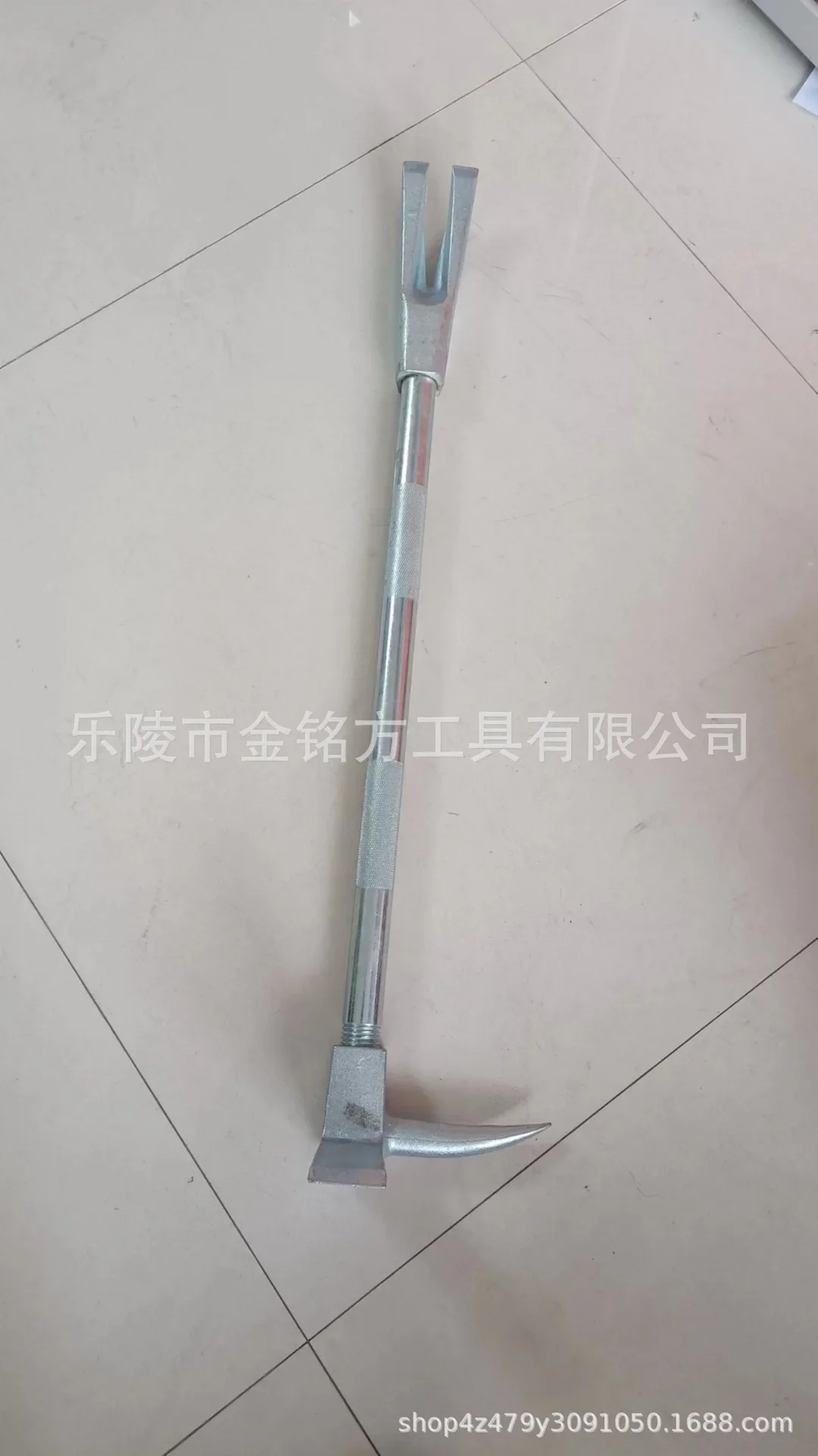 

Able Crowbar Nail Lifter Skid Bar Crowbar Wooden Box Lifting Tire Tool Steel Drill