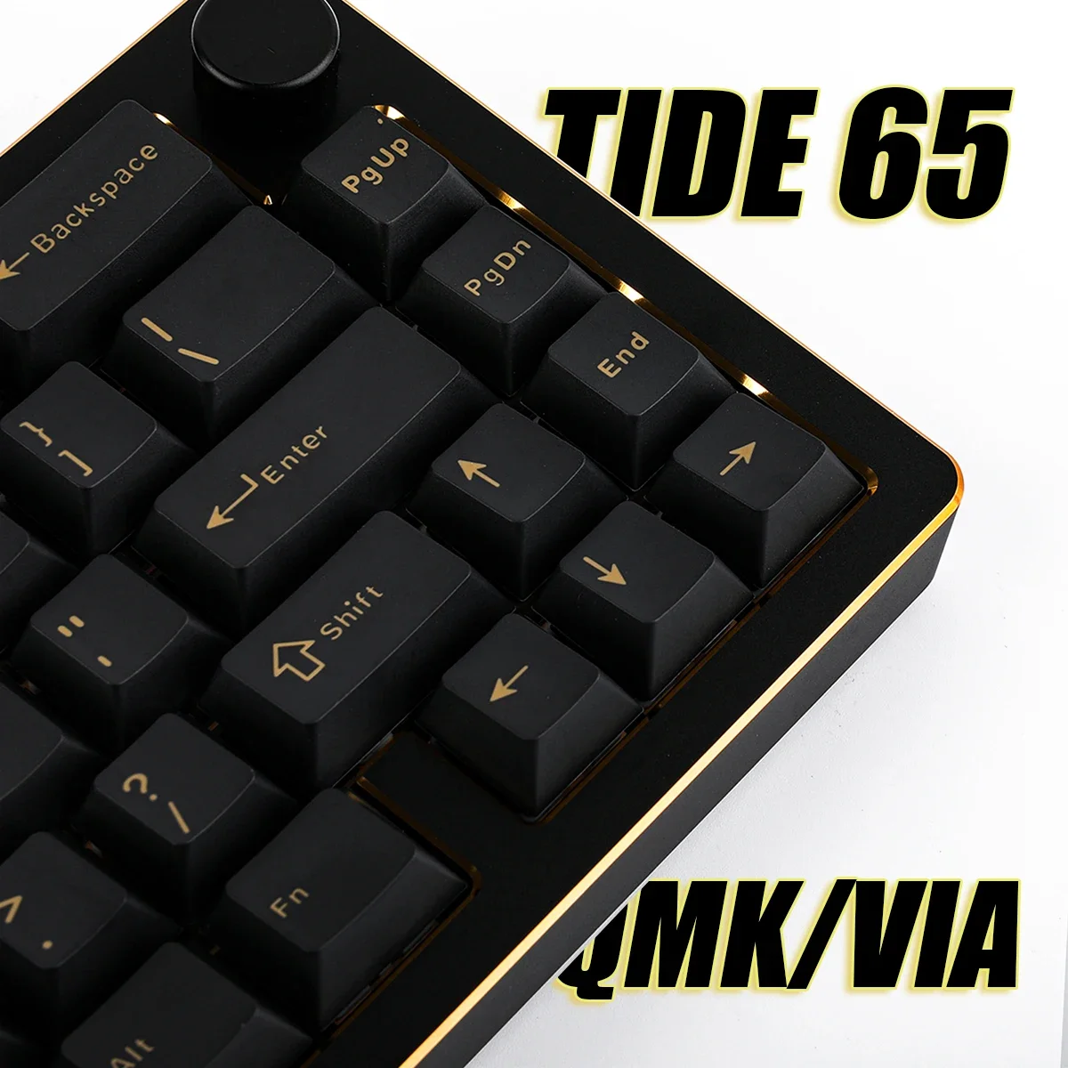 

Epomaker Tide65 QMK/VIA 65% QMK/VIA Wireless Aluminum Mechanical Gaming Keyboard mechanical keyboard cnc aluminum