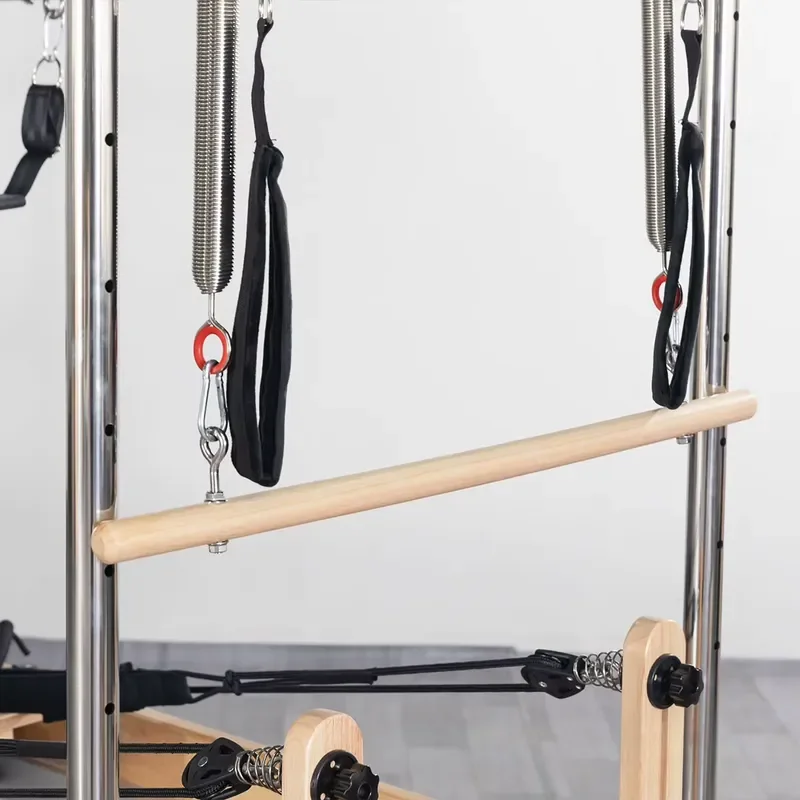 for Cadillac Reformer Microfiber Leather Eco-friendly Oak Wooden Customizable Colors for Home Office