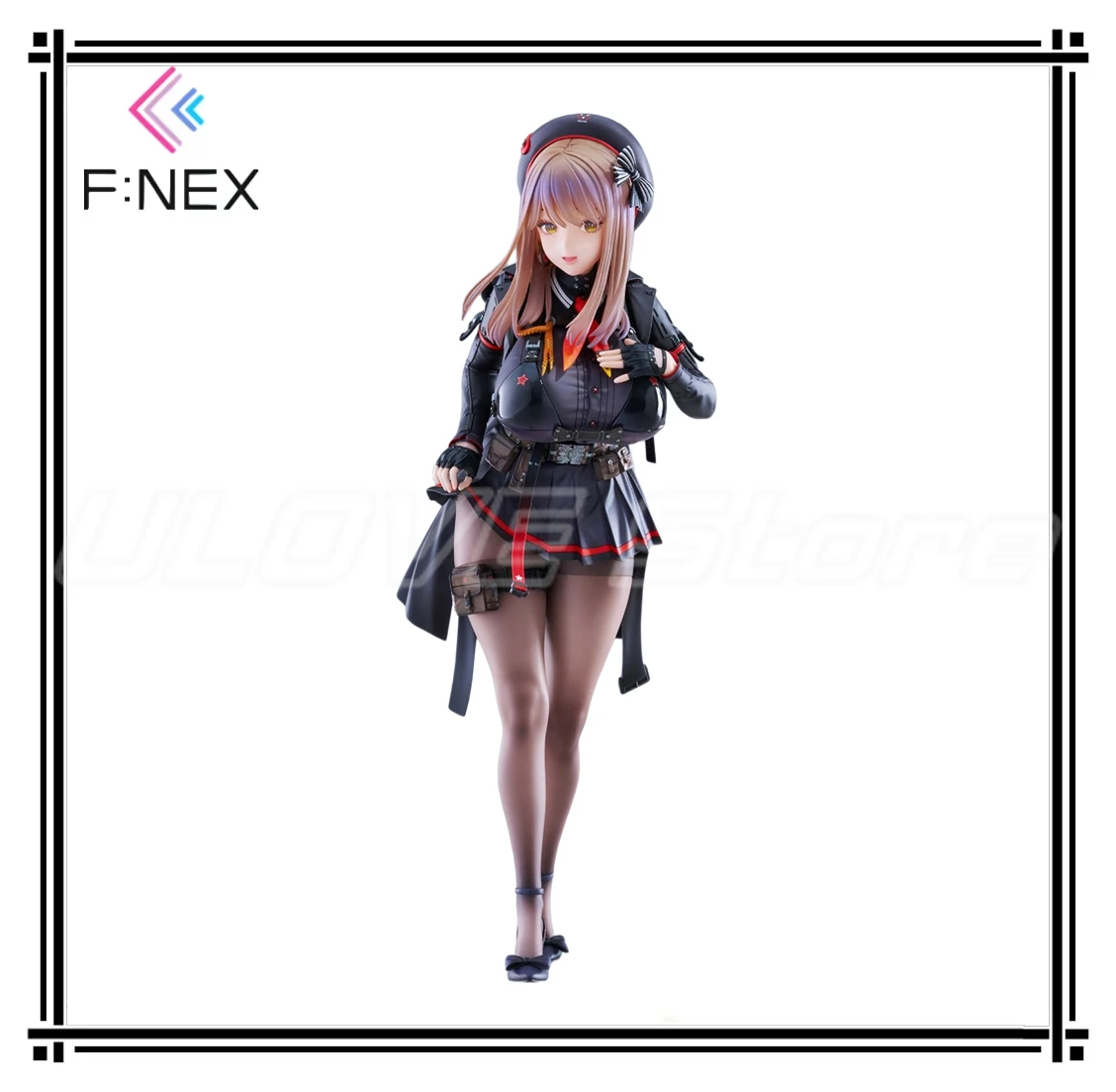 متوفر في المخزون الأصلي F:NEX NIKKE آلهة النصر: NIKKE Nicky Emma الرسوم المتحركة نموذج لجسم مجموعة الهدايا اللعب