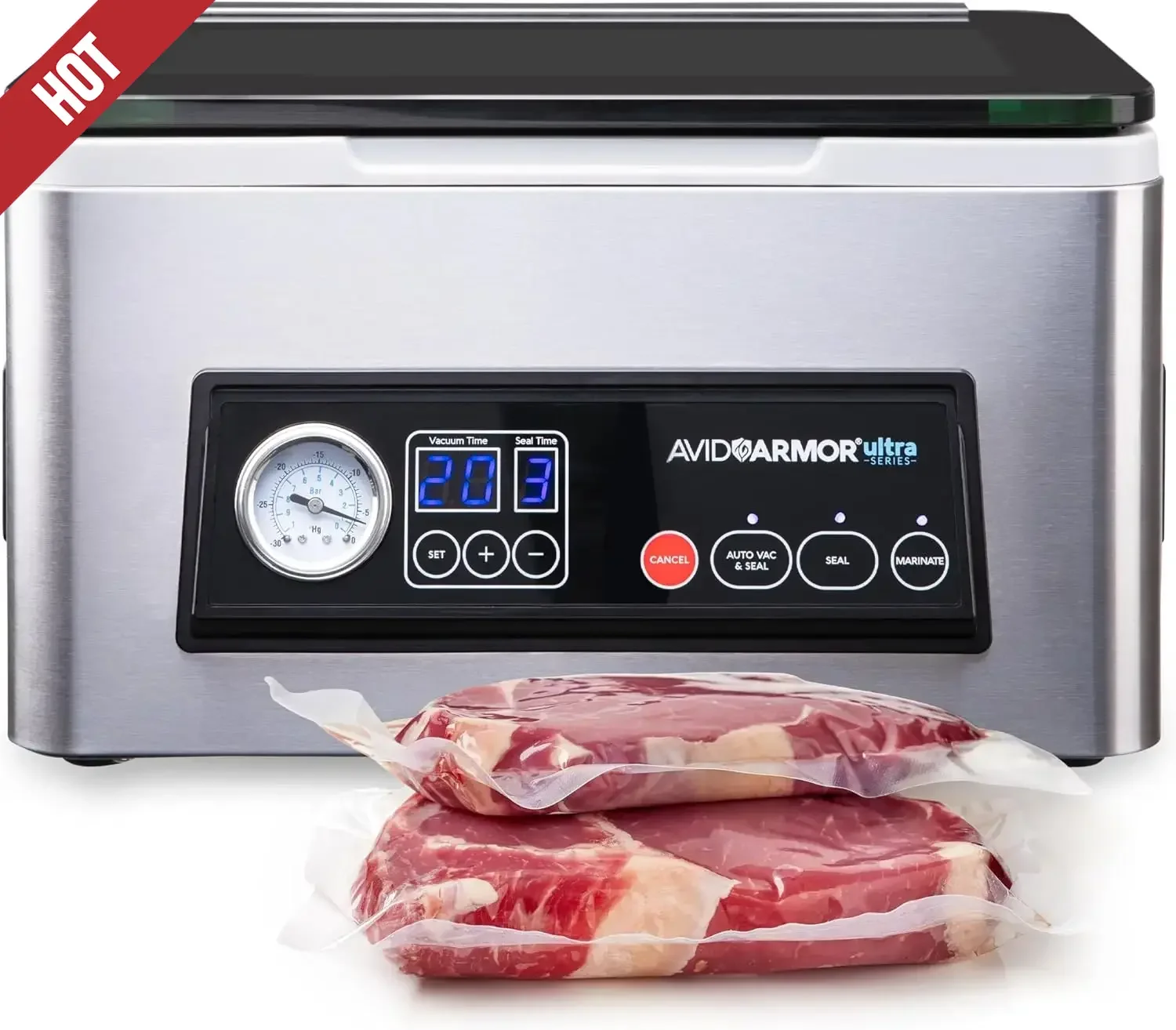 

Камерная вакуумная упаковочная машина последнего стиля серии USV20 Ultra для влажных продуктов, вакуумная упаковочная машина для мяса, компактная