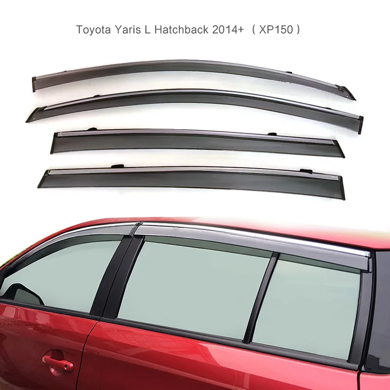 

Specially used for Toyota's dazzling rain and shine protection Toyota Yaris L window rain-proof eyebrow rain shield injection