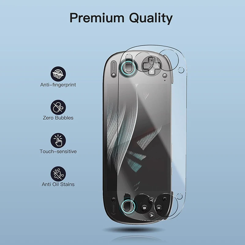 Screen Protector For Retroid Pocket 5 Game Console Anti-Scratch HD Tempered Glass for Retroid Pocket G2 Accessories