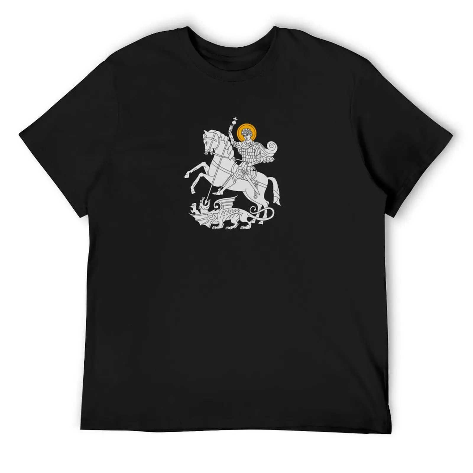 

Saint George T-Shirt graphic tee shirt summer top Anime t-shirt custom t shirt cotton t shirt men