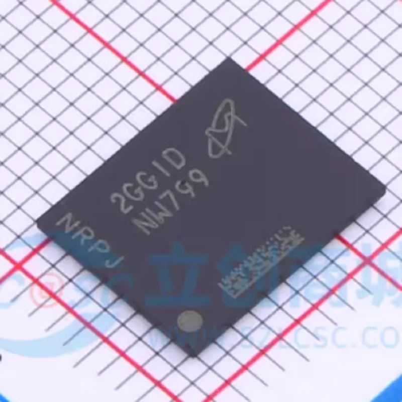 Integrated Circuits (ICs) Memory MT29F2G08ABAGAH4-IT:G FLASH - NAND Memory IC 2Gbit Parallel 63-VFBGA (9x11)