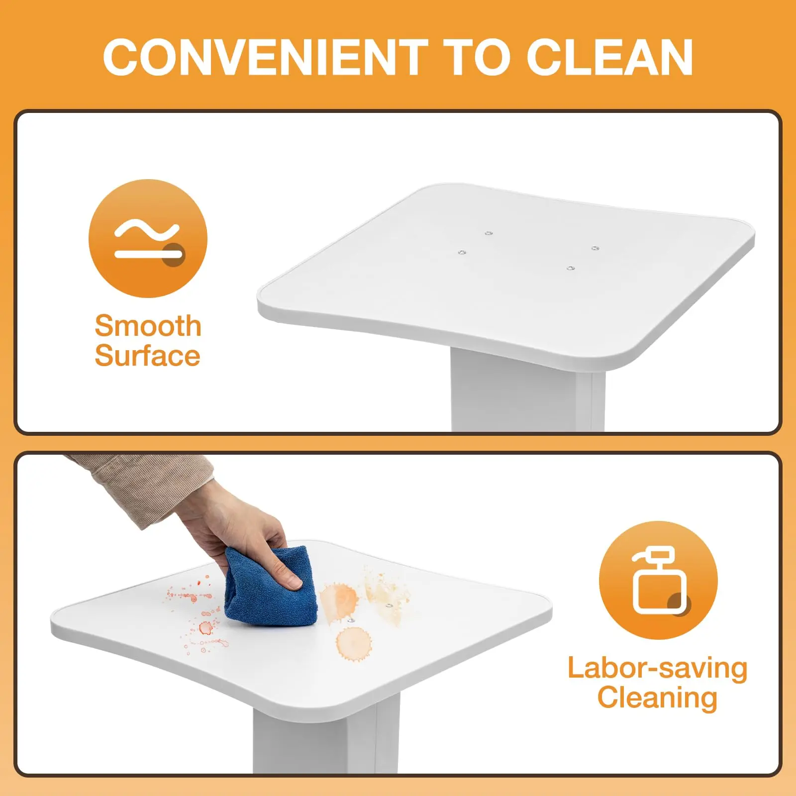 Carrinho para esteticista com rodas Carrinho para esteticista de 3 camadas Carrinho para salão de beleza com rodas, carga de 135 lbs 27,2 "X 14,6" X 13,8"