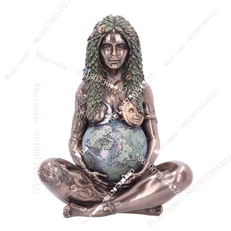 

Hot Selling Mother Earth Decorative Resin Ornament Mother Earth Goddess Statue