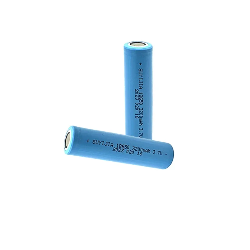 18650 Rechargeable Lithium Battery 3.7V 3200mAh Suitable for Flashlight Power Tools Walkie Talkies LED Lights Actual Capacity