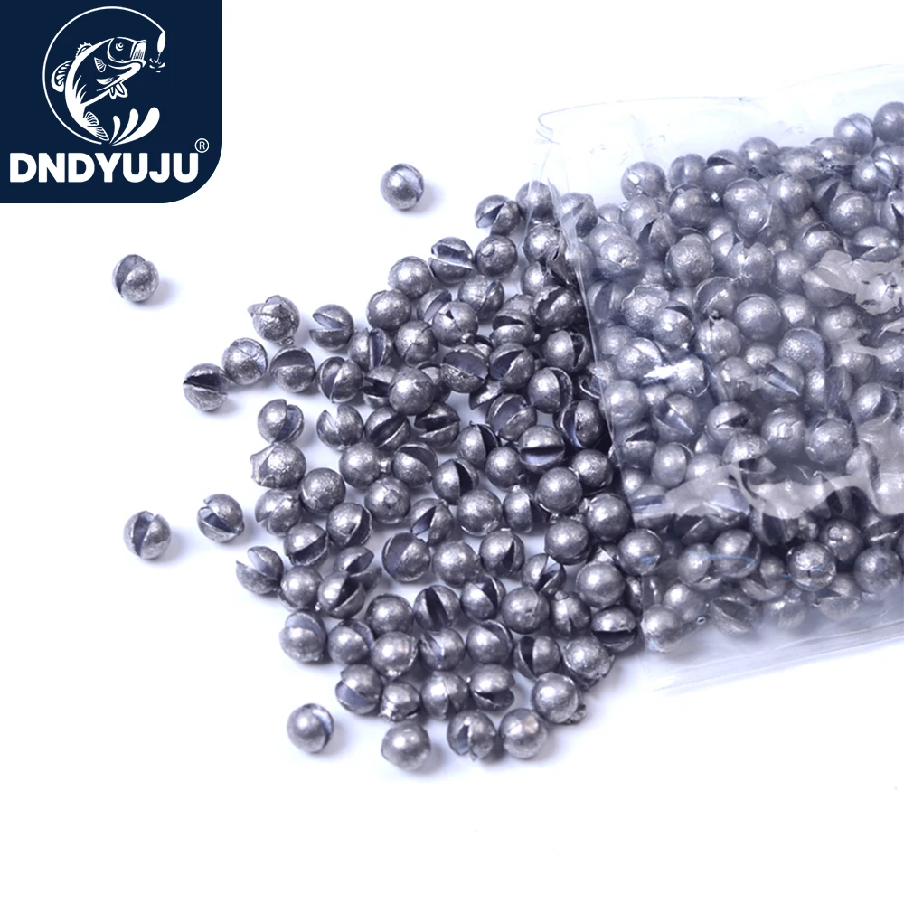 DNDYUJU-PESAS de pesca de tiro dividido, 50 piezas, plomada de explosión, aparejos de peso, herramienta, accesorios de pesca