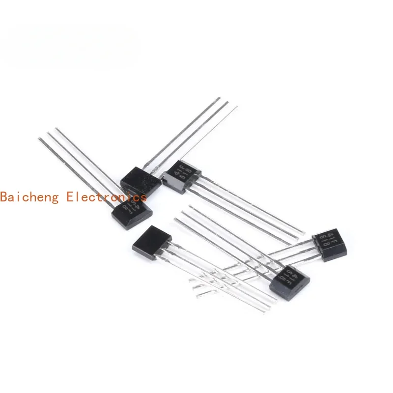 100pcs 41F/ S41/ SS41F/ SH41/ 0H41  Hall Element Sensor Vhicle Motor Electric Car Motor Bipolar Hall Sensor