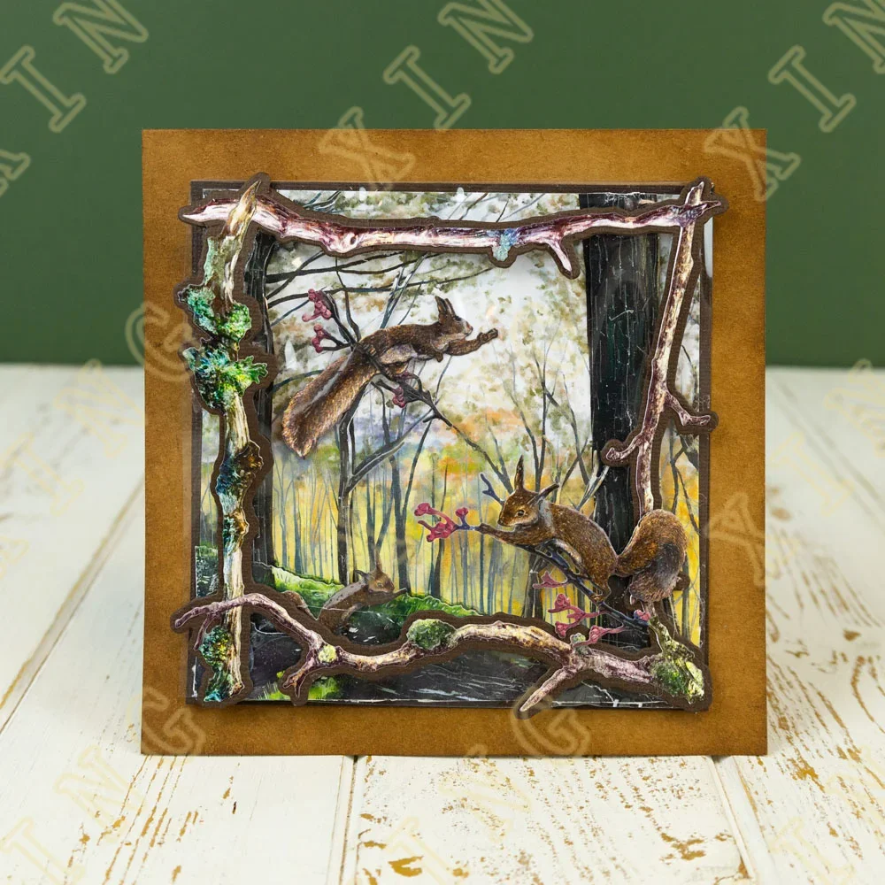 Newest Horizon Shorebirds Wicker Framework Metal Cutting Dies Scrapbook Diary Decoration Stencil Embossing Template Diy Handmade