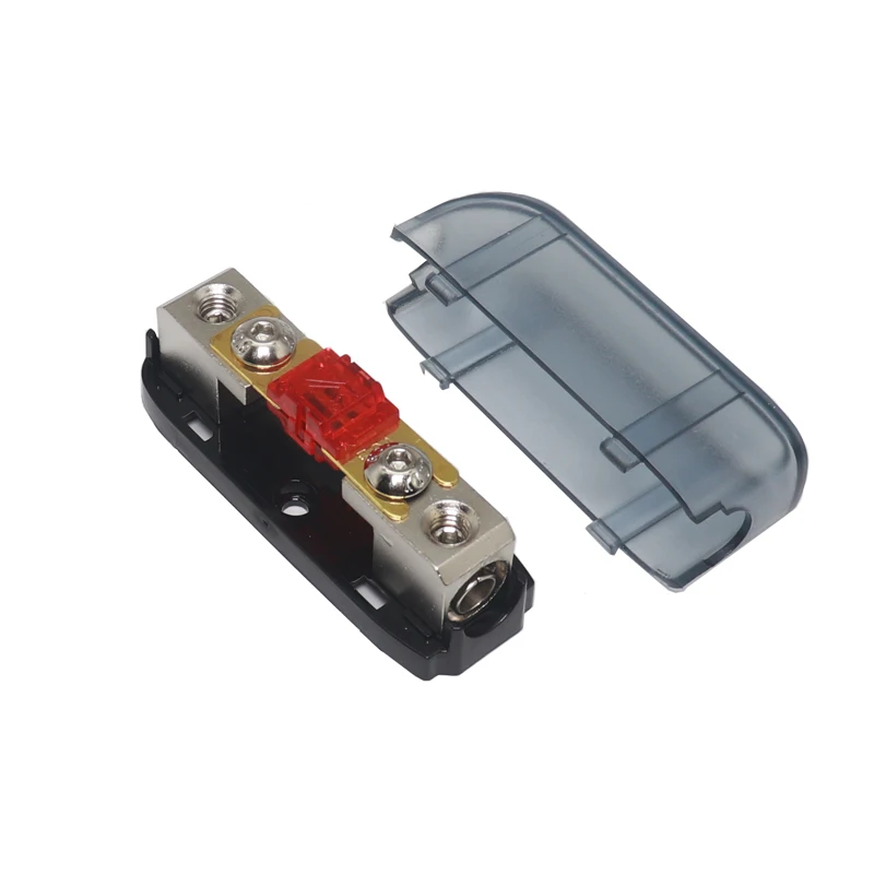 【1Set】 Car audio fuse power supply fuse holder vehicle fuse box 20A 30A 40A 50A 60A 80A 100A 150A 200 MINI ANL