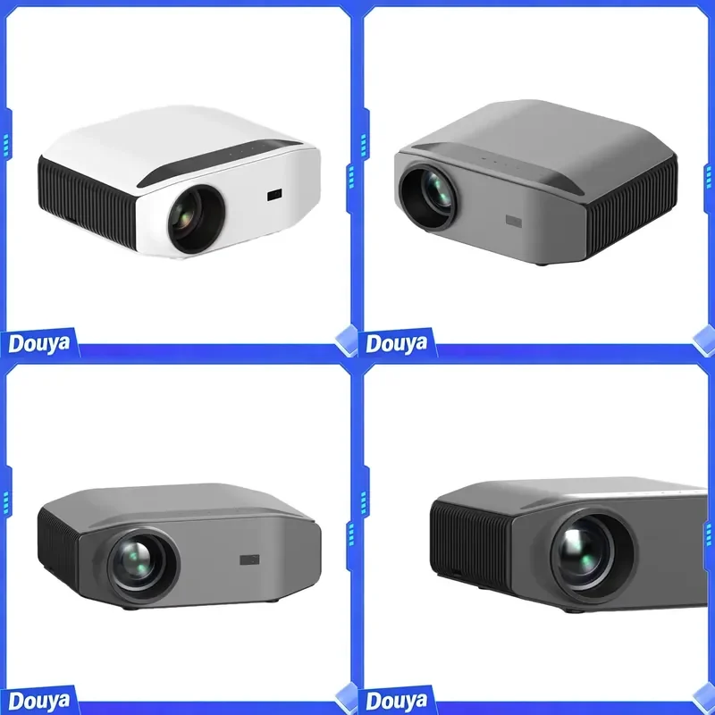 Smart 450 Ansi Lumen Video Beamer LCD 1+8gb Auto Focus High Brightness Home Theater Hologram Projector 4K