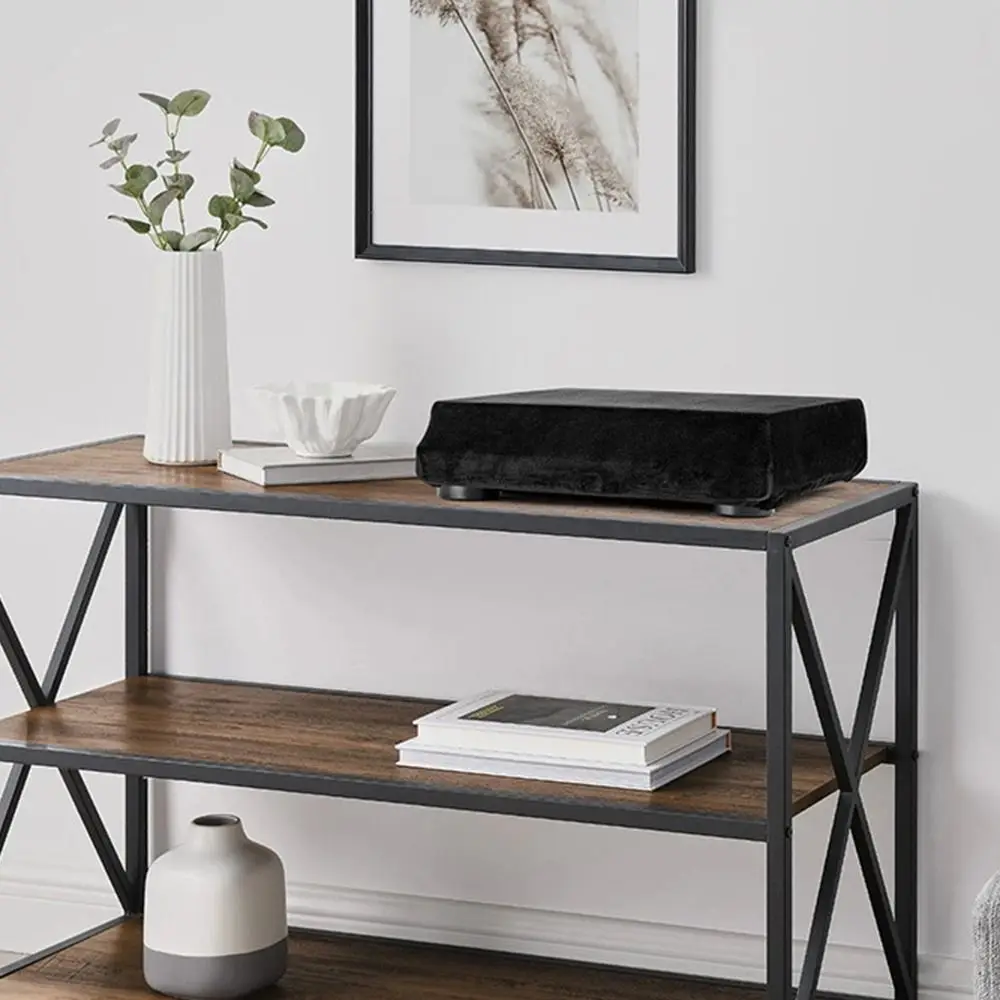 

Washable Turntable Protective Cover Spandex Soft Record Player Dust Sleeves Anti-Scratch Open Bottom Turntable Dust Cover Case