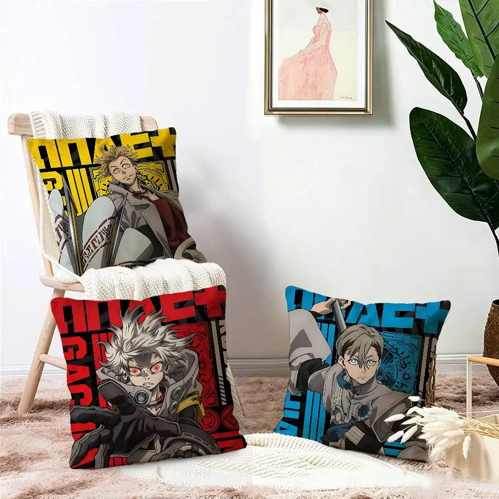 Anime Gachiakuta Cushion Cover Car Throw Pillow Case For Sofa Car Christmas Gift 40x40cm 45x45cm