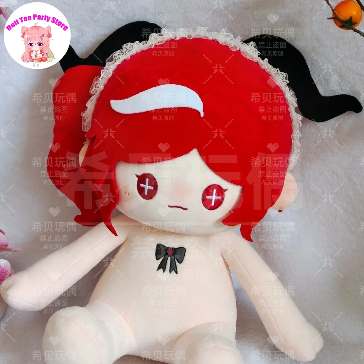 

Fiona Gilman Priestess Identity ⅤSitting Posture Figure Plush Doll Body Anime Dress Up Cotton Plushie Pillow Cosplay Toy Gift