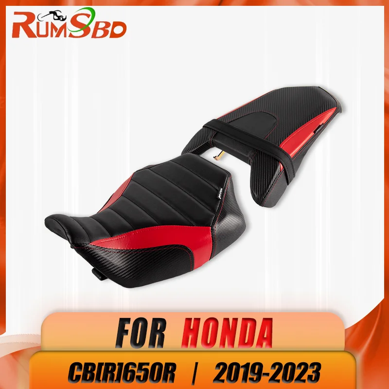 

CBR650R CB650R Seat Cushion Pillion Passenger Saddle Cushion Front Rear for Honda CB650R CBR650R 2019 2020 2021 2022 2023