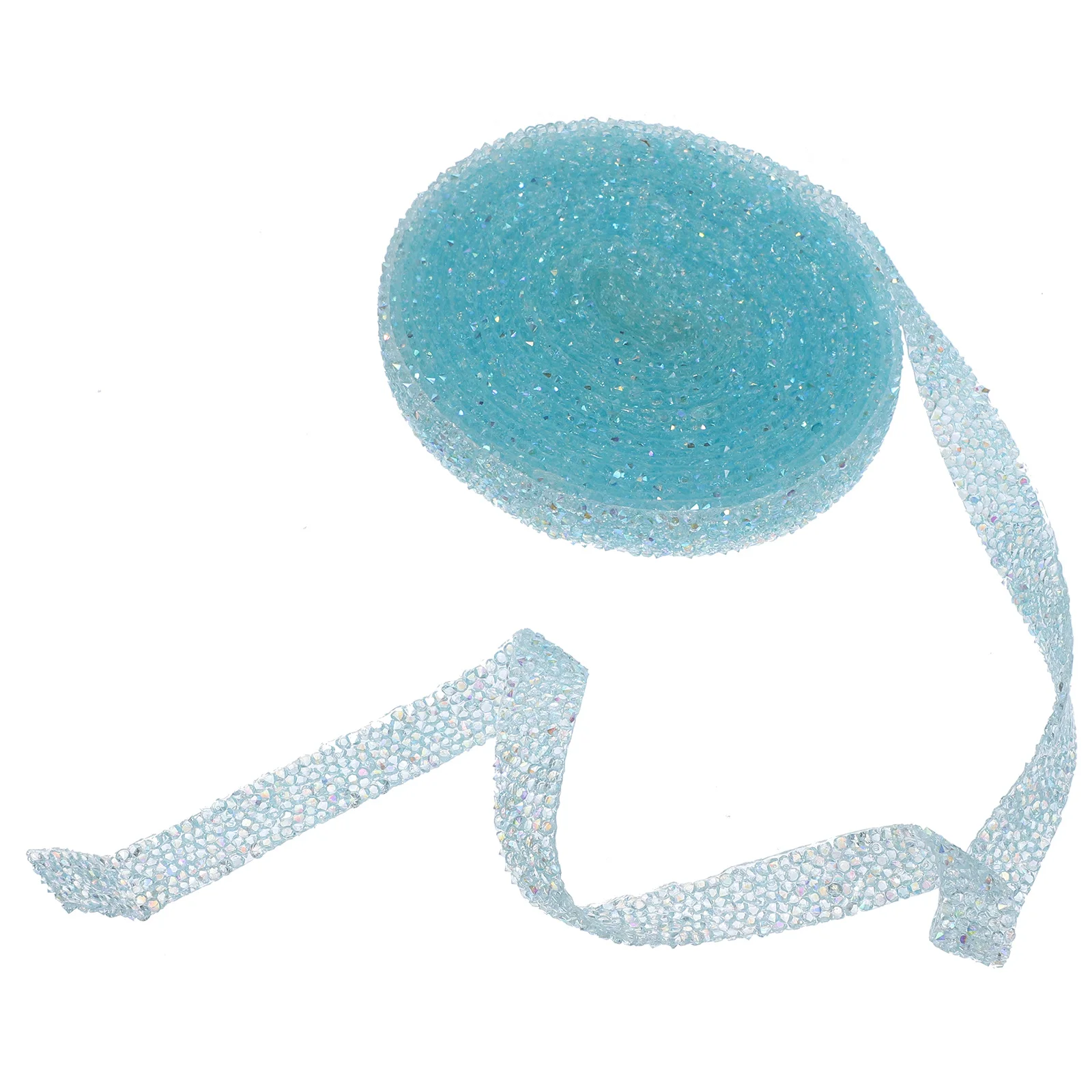 

1 Roll Hot Melt Adhesive Rhinestone Strip Self Adhesive Resin Rhinestone Ribbon Tape for Bridal Veils Clothes Bags Shoes Craft