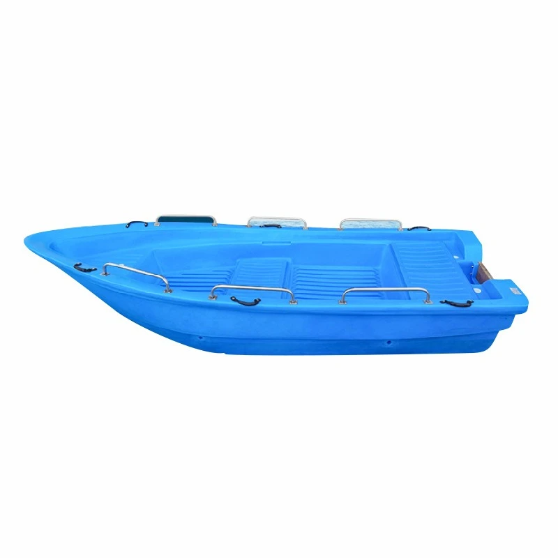 Outdoor 4.3m Plastic Boat Fishing Boat Kayak Sea Fishing Boat