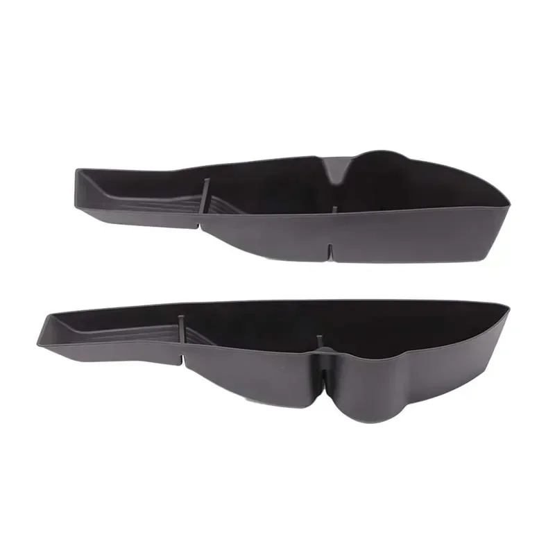 For Mercedes Benz GLC Class X254 2023-2024 TPE Black Car Door Storage Box Organizer Tray Waterproof Anti Dirty Gate Slot Pad