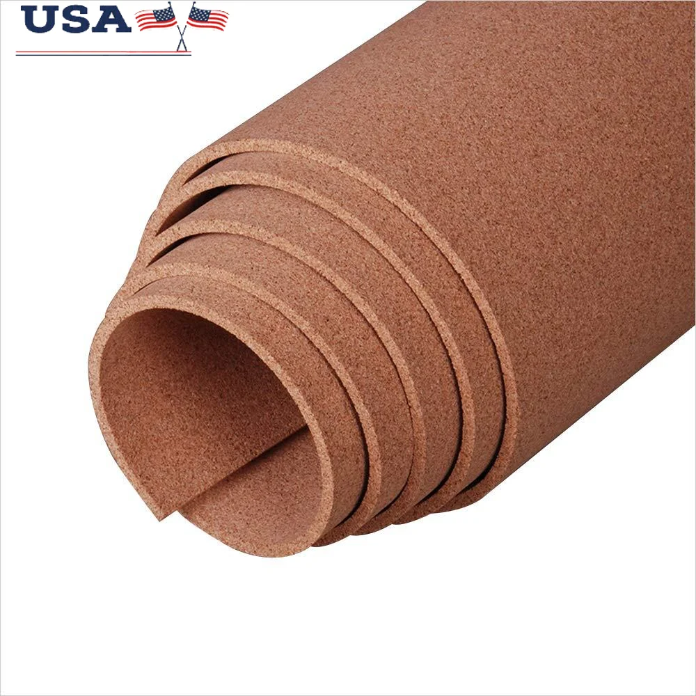 Premium Natural Cork Roll 4x12ft Self Healing Wall Board DIY Home Office Insulation Sound Dampening Bulletin Board Backer Accent