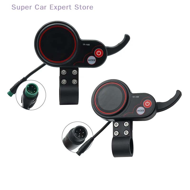 

5/6Pin TF100 SEALUP Dashboard Throttle For M4 Electric Scooter Panel Communication Instrument Display Accelerator Parts