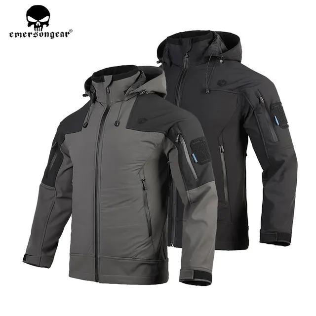 Emersongear Blue Lable G2 funkcjonalna kurtka techniczna piesze wycieczki Outdoor mężczyźni wiatroszczelna wodoodporna wiatrówka płaszcze polowanie odzież wierzchnia
