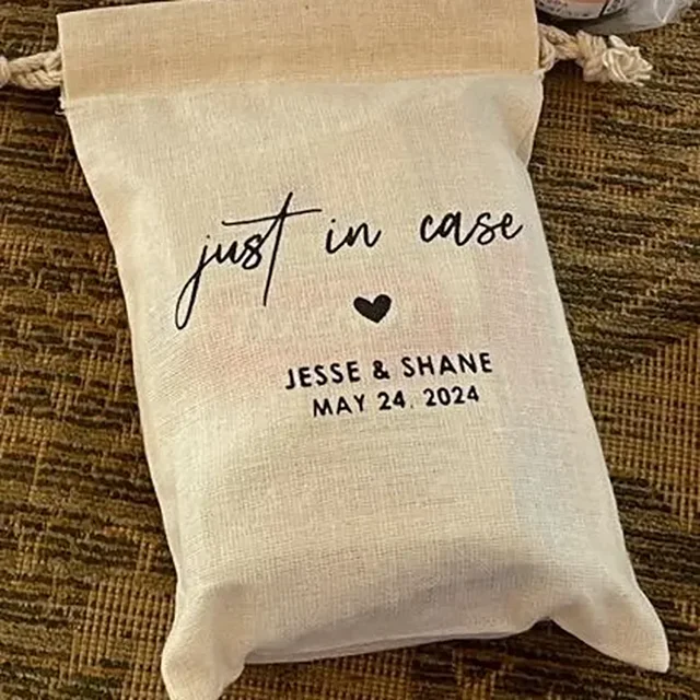 Personalized 5Pcs Just In Case Recovery Kit Bachelorette Party Hangover Bag Wedding Favor for Guests Bridal Shower Accessories 4