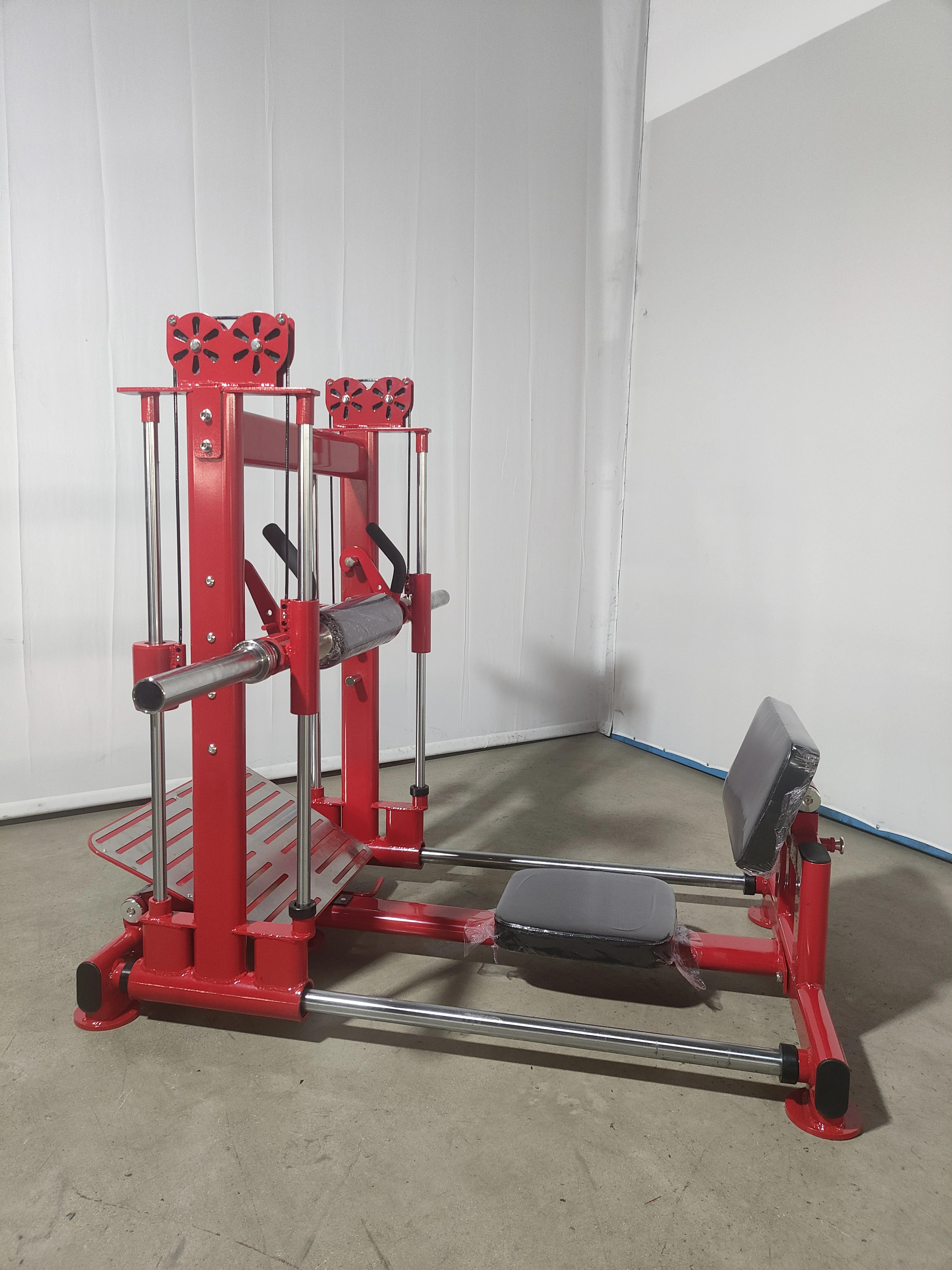 Fitness Equipment Horizontal Strength Abdominal Training 3D Plate Loaded Hip Thrust Glute Bridge Machine
