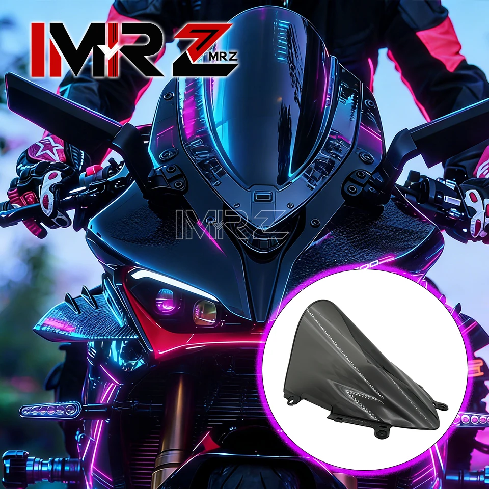 

Motorcycle Racing Sports Windshield Windscreen Parts For QJMOTOR SRK600RR SRK 600 450 RR SRK600 SRK450 Double Bubble Accessories