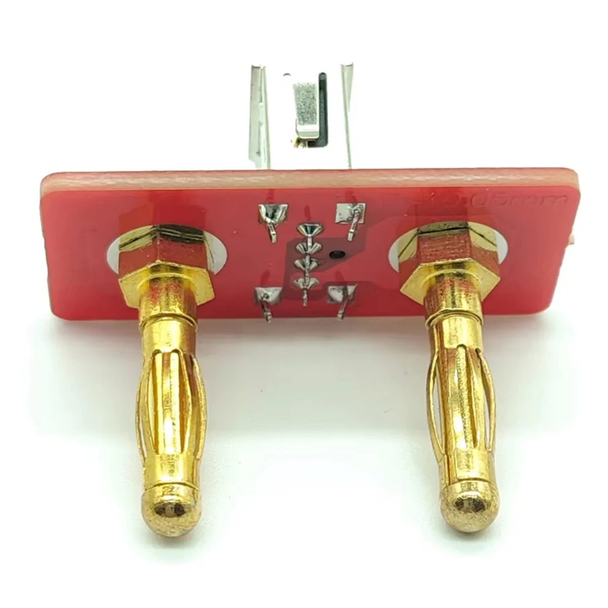 Y31A USB A Port with 19.05mm Distance Banana Plug DC Power Supply to USB 5V Output Plug Phone Charging Current Testing Tool