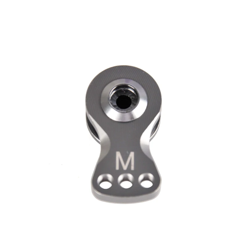 [Protezione regolabile] Braccio servo in metallo regolabile a 3 fori stile m 25t con protezione tampone per accessori modello auto/barca 1/10 1/8 Rc