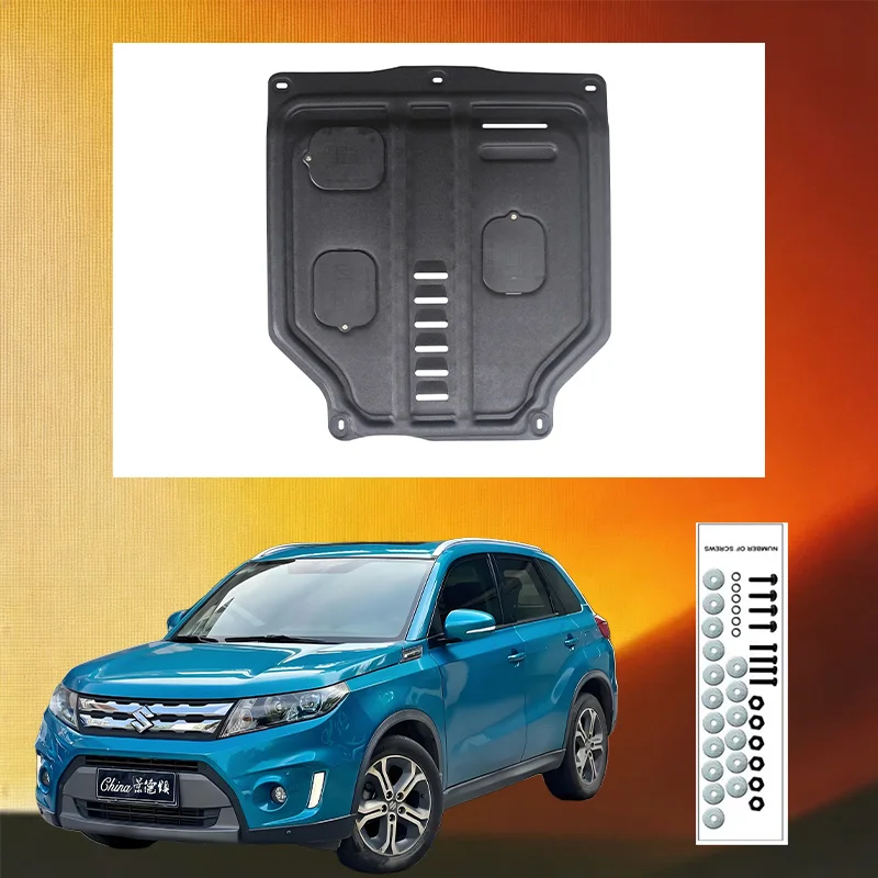 Durable Underbody Protection Engine Skid Plate For  Suzuki Vitara 2016-2020 1.4T 1.6L   High Quality Engine Shield Car
