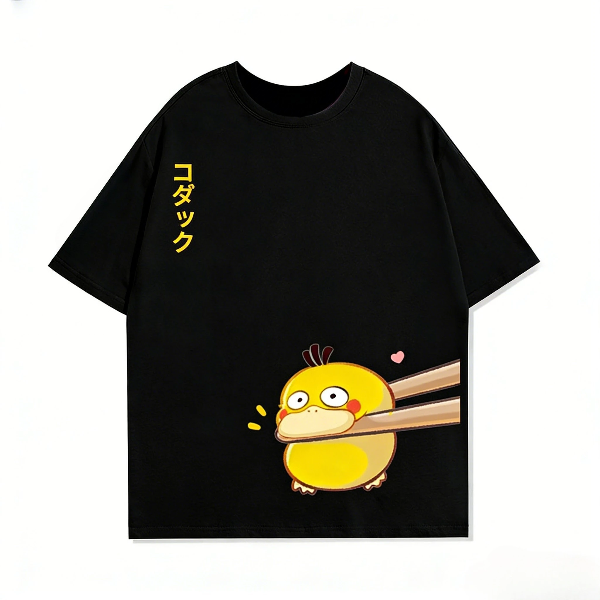 Anime Pokémon Grafik bedrucktes T-Shirt für Herren und Damen, Herren-Oberteile, Harajuku Y2K T-Shirt, 2026 Sommer Neues T-Shirt Streetwear