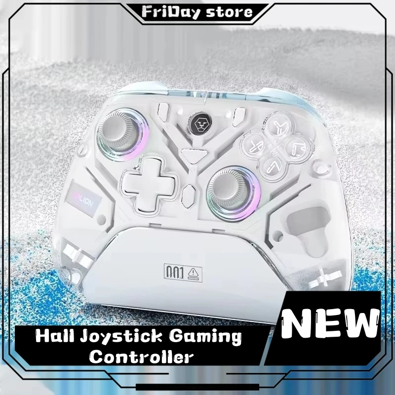 Aojiashi Hall Joystick Gaming Controller K10eva Black Myth Wukong Switch Ipad Pcteam Gaming Xbox Wireless Bluetooth Controller