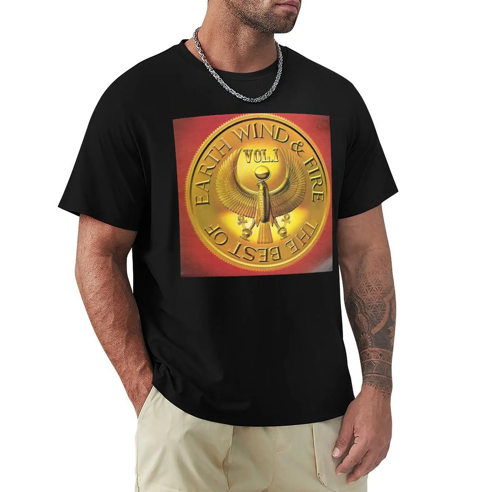 

Vol.1. T-Shirt blacks tees oversize t-shirts man T-shirts for men cotton