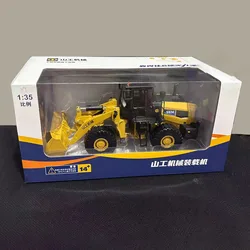 1:32 Scale SEM668F Forklift Bulldozer Mechanical Loader Alloy Car Model Collection Ornaments