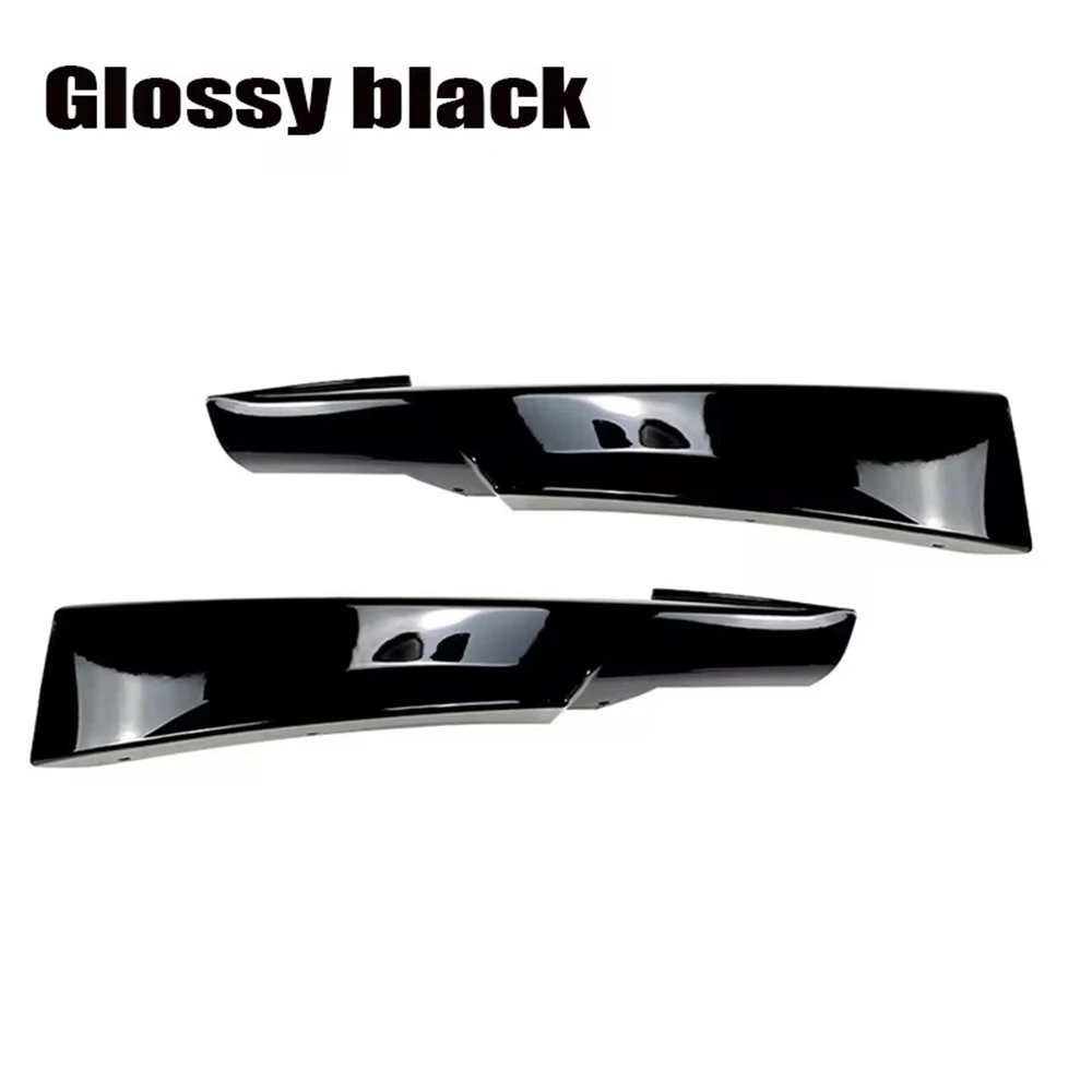 For BMW 3 Series E90 E91 LCI M Sport 2009-2012 Pair Front Bumper Splitters Lip Car Diffuser Splitter Spoiler Body Kit Cover