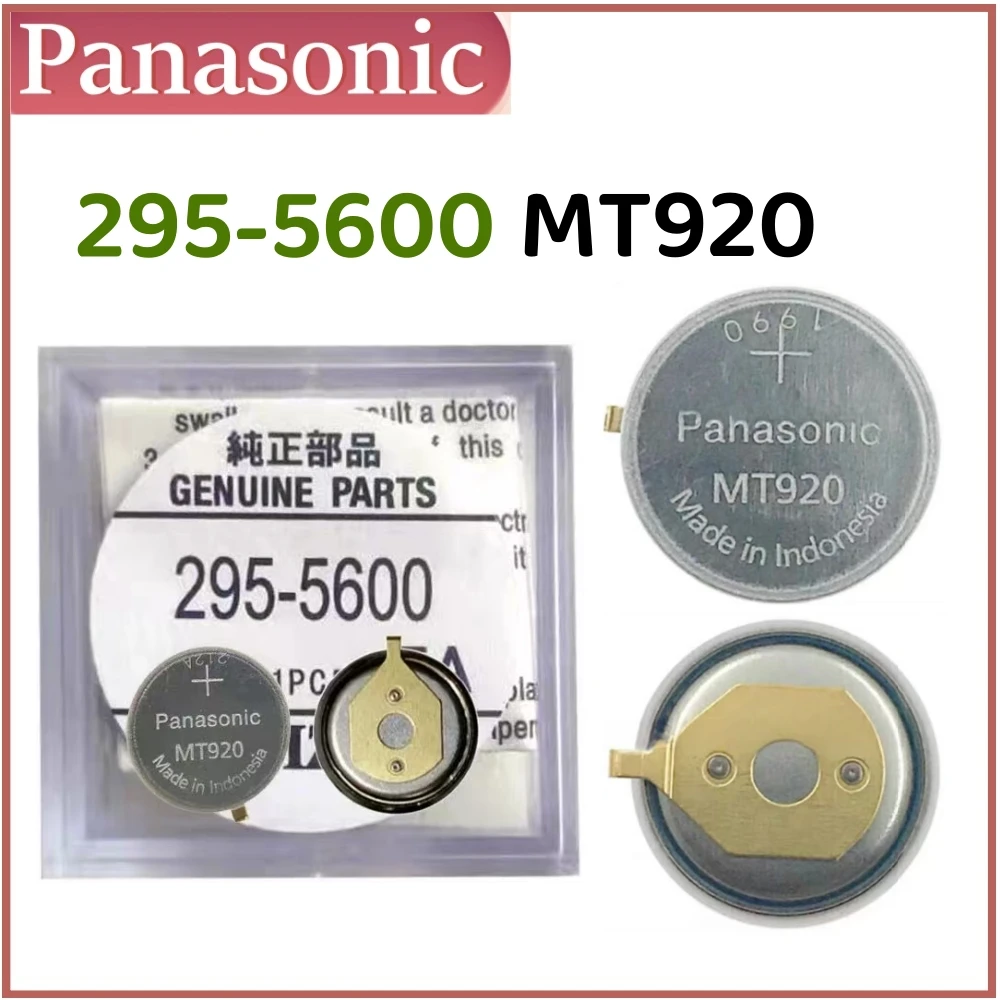 Batería Original Panasonic 295-5600 MT920 295.56 para Reloj Citizen Eco-Drive Capacitor MT920 Pieza Original 295-5600