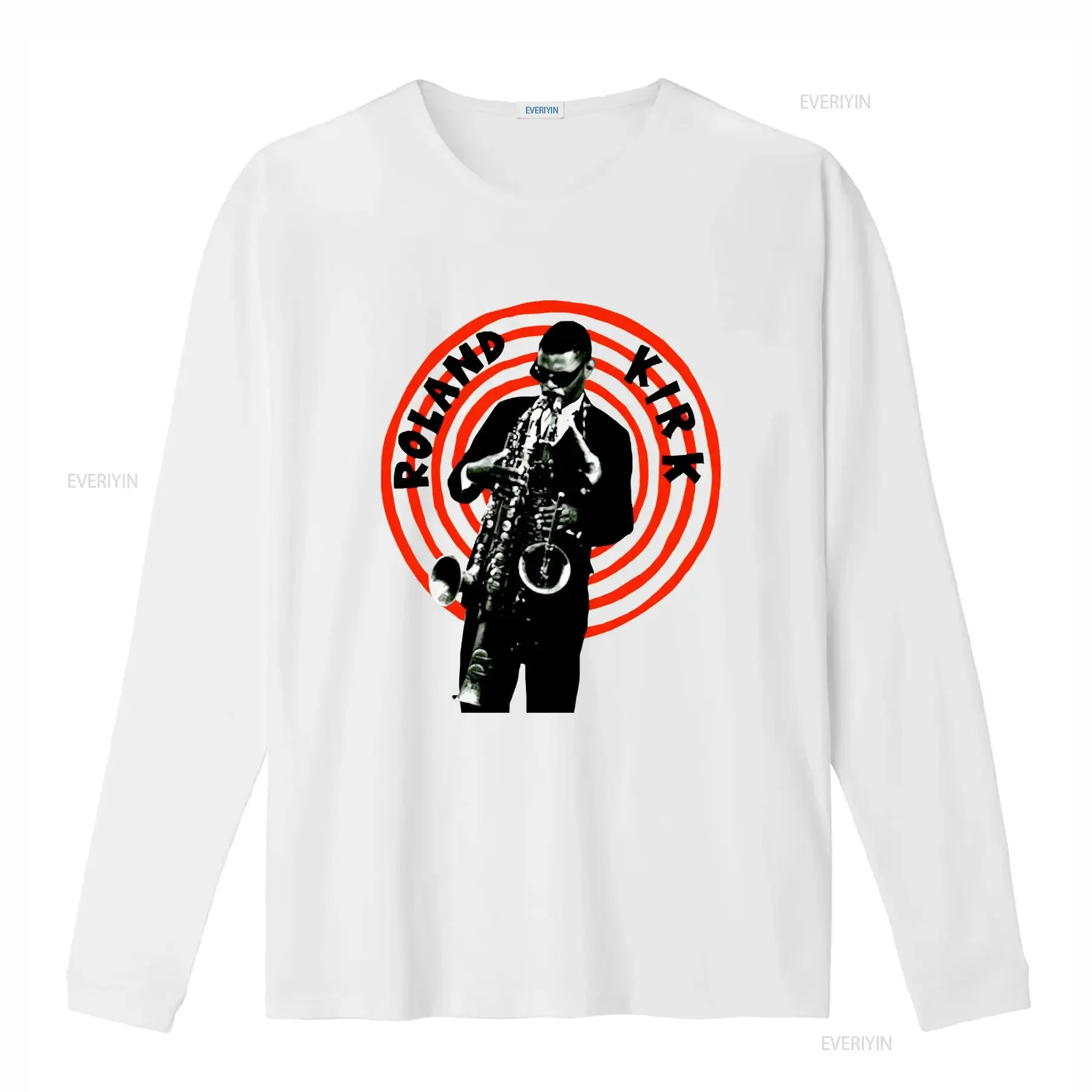 Rahsaan Roland Kirk T Shirt vintage Washed streetwear Comfortable homme Stretched Soft Versatile graphic designer clothes