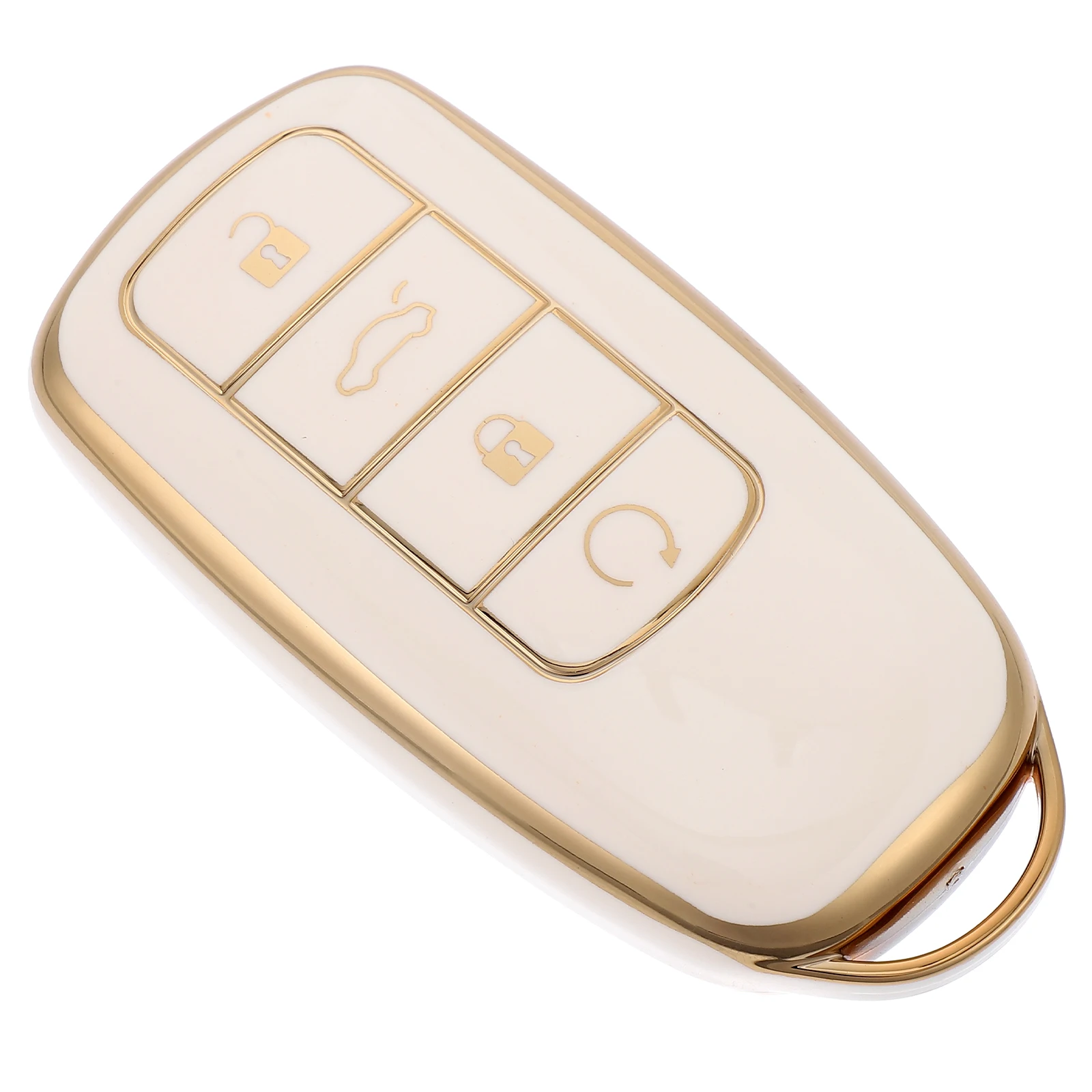 

Car Key Case Tpu Durable Soft Protector Splashproof Dirtproof Precise Fob Cover Holder Replacement Fob Holder