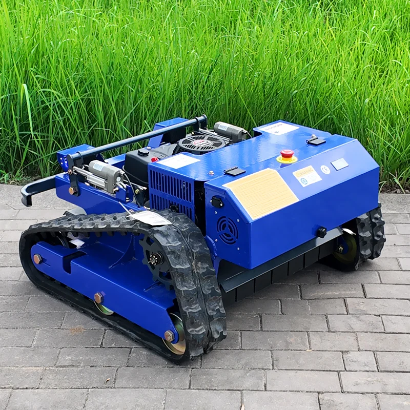 

Customized Robust Remote Control Lawn Mower Crawler Frame Tool For Wild Grass Removal Mountain Orchard Regular Maintenance