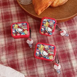 Hello Kitty Red Snack Bag Case For Airpods Pro 2 Case,Shockproof Protective Eearphone TPU Cover For Airpods Pro Case Kids Funda