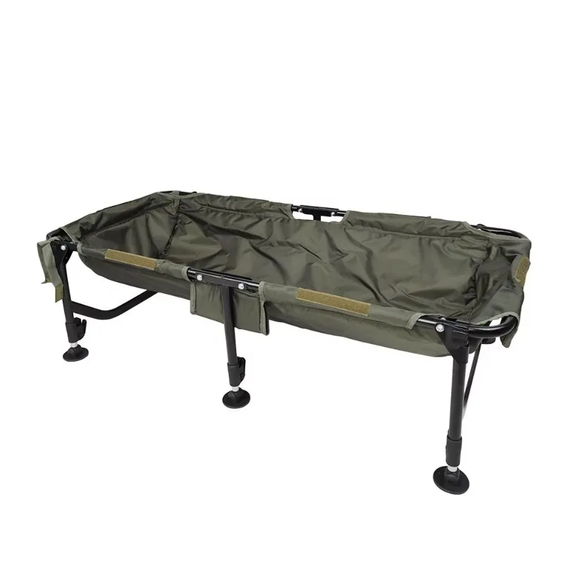 

High Quality 120cm Live Fishing Bed Adjustable Legs Folding Carp Fishing Equipment Carp Cradle