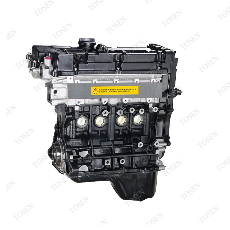 Popular Motor Parts G4ED 1.6L Bare Engine Long Block Car Engine Assembly for Kia Rio Cerato