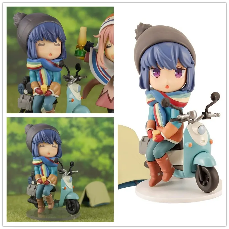 

Genuine PLum swaying camping Shima Rin Q version mini figure